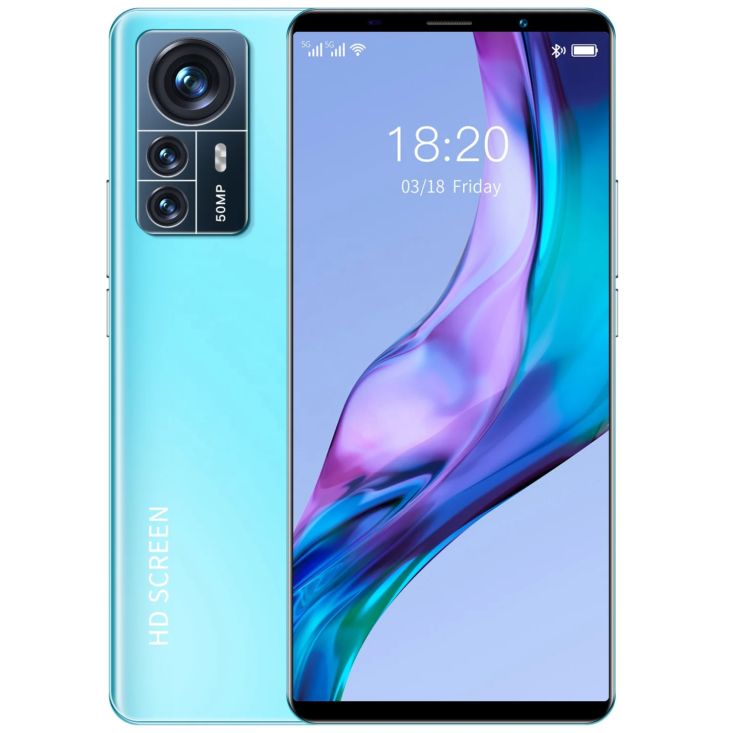 Android Smart Phone 13 Pro 7.8 inch Big H-D Screen 16GB+512GB Smartphone 5800mAh 3G 4G 5G Cellular Phone Dual SIM Mobile Phone