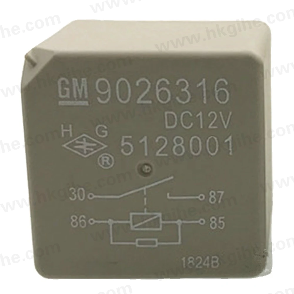 Hot selling automotive 4Pin 12V relay GM 9026316 various auto parts for wholesales