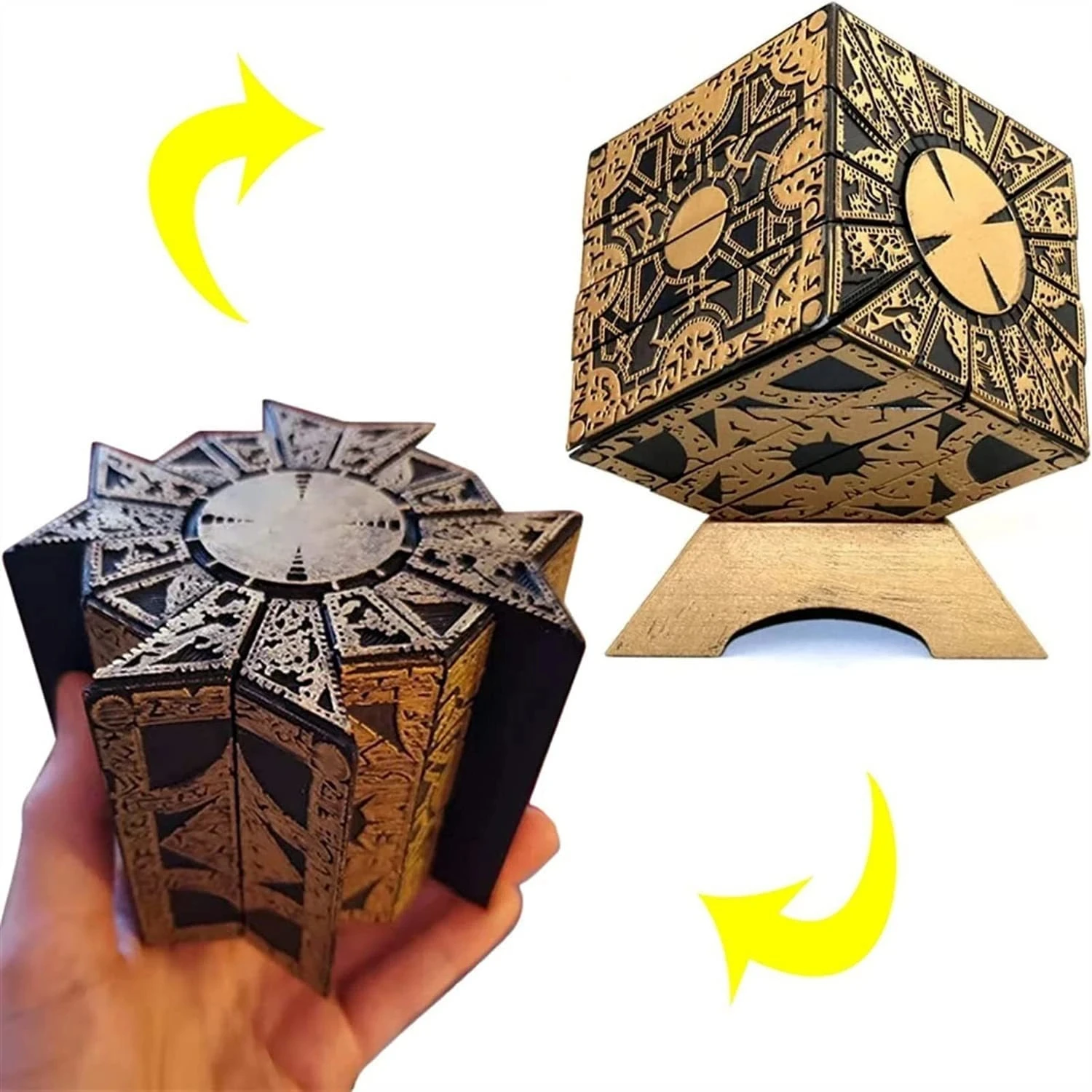 Detachable Hellraiser Puzzle cube Lament Configuration Puzzle Box Horror Prop