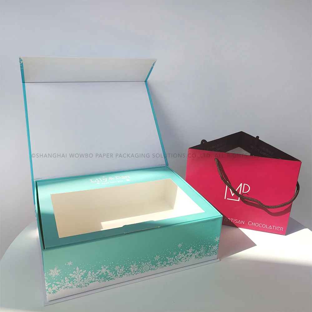Floral Reasonable Price Custom Magnetic White Small Wedding Luxury Card Gift  Packaging Boxes