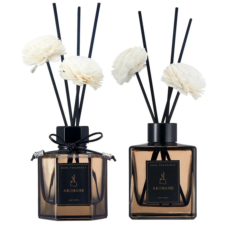 Delicate decoration home essential oil 2022 luxury home reed Diffuser for indoor long lasting air freshener Room reed Diffuser