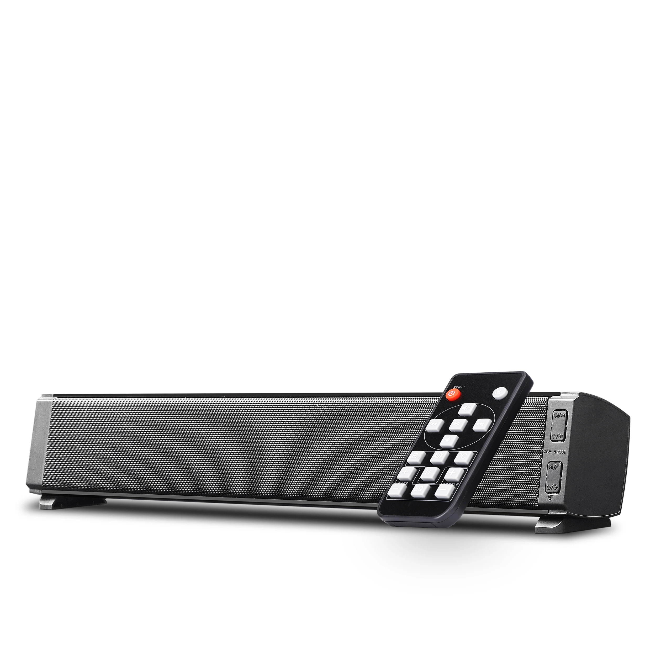 Лидер продаж amazon беспроводные звуковые панели SR400 5Wx2 динамик для ТВ телефона bt короткая звуковая панель