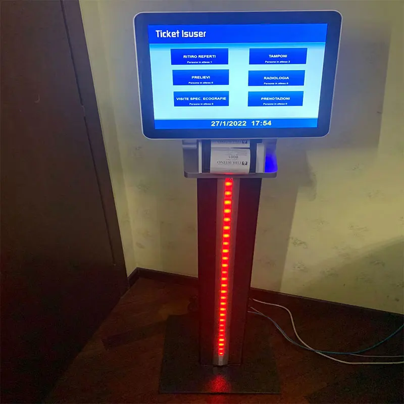 Система вызова очереди проводного типа Wavetec для использования в больничной клинике