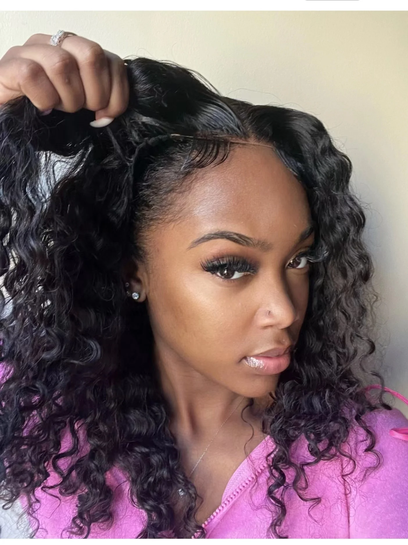 very curl vietnam luxury white glueless blond machine styles braded brazilian 360 full lace en gros 4*4 cut pixie short wig