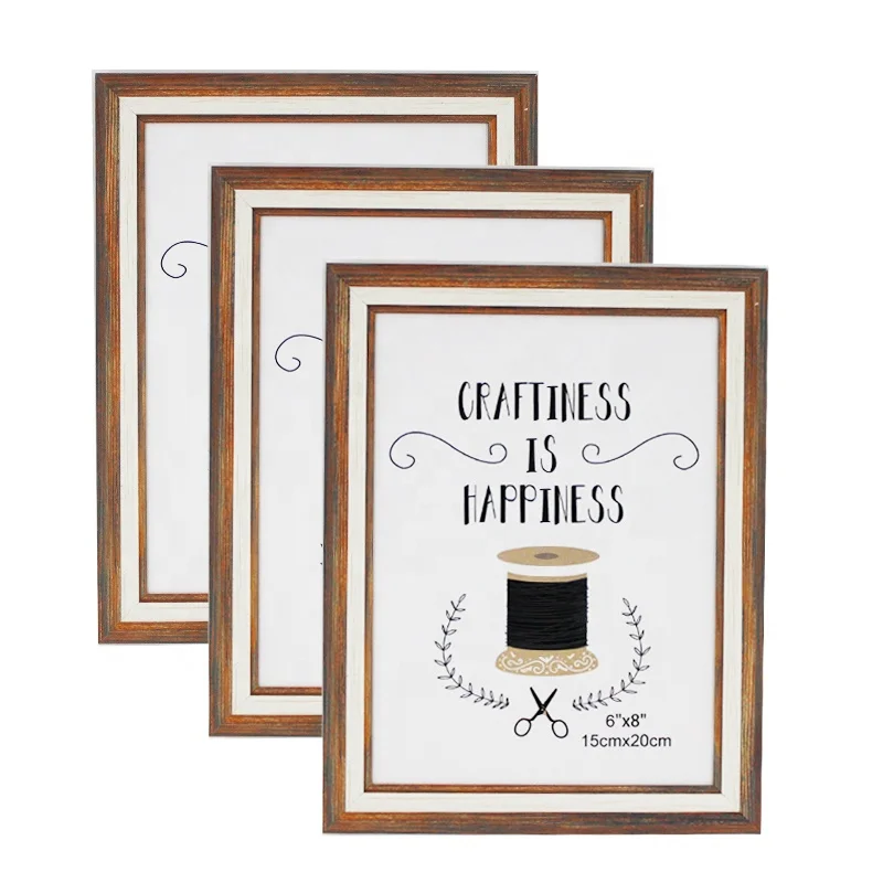 Wholesale Modern Style Plastic Photo Frame Wall Decorate Custom A1 A2 A3 A4 Art Frames