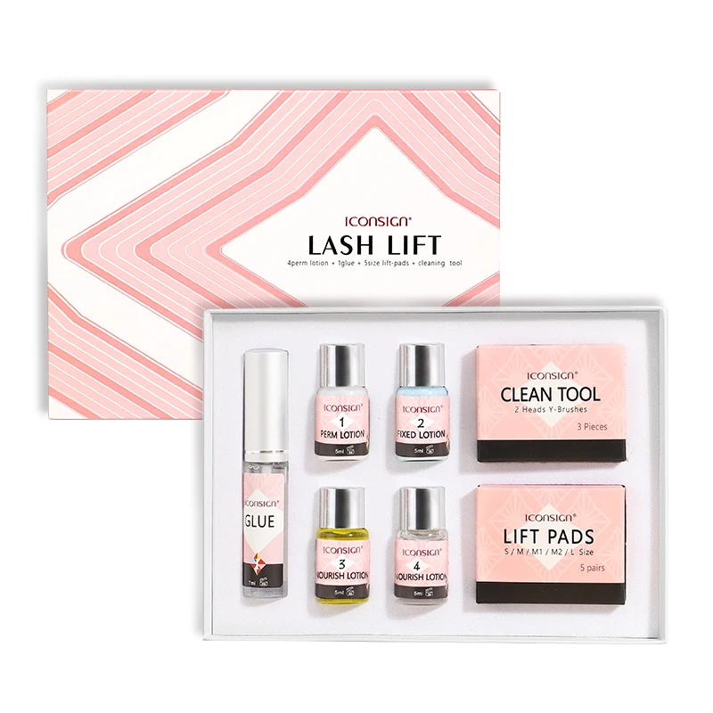 Wholesale Iconsign Private Label Eyelash Lash Lift Perm Set Kit Vendors
