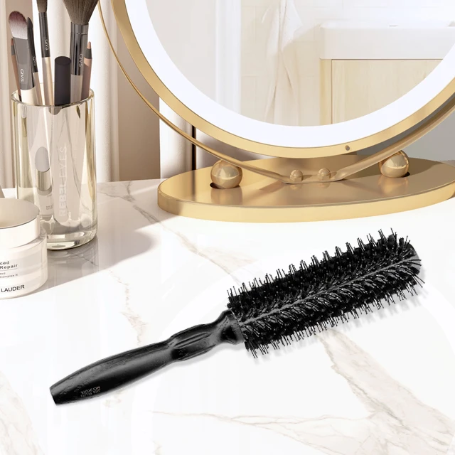 Styling Hair Brush Straightener Ceramic Straightening Brush Nylon Hair Brushes Round Barbering Accessory 2020