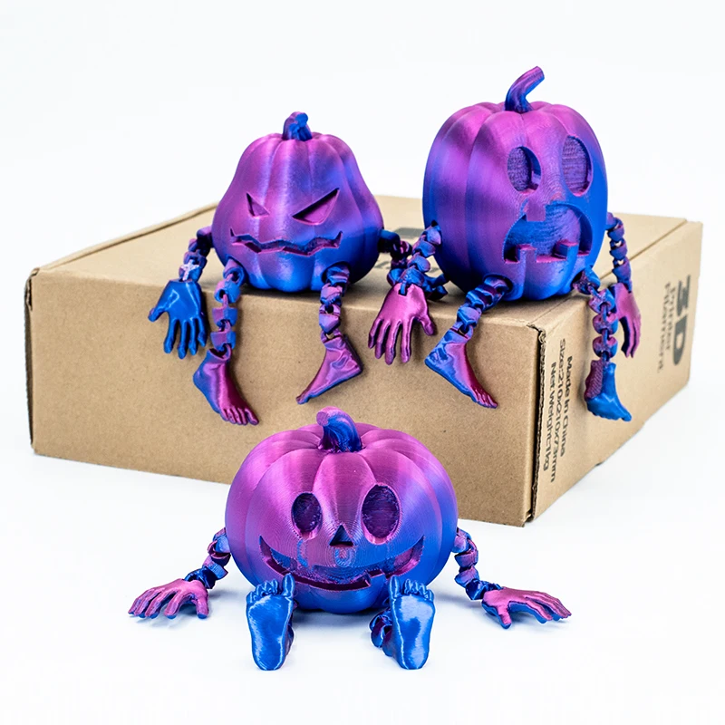 Креативные игрушки в виде тыквы настольные украшения подарки 3D-печать на Хэллоуин поделки