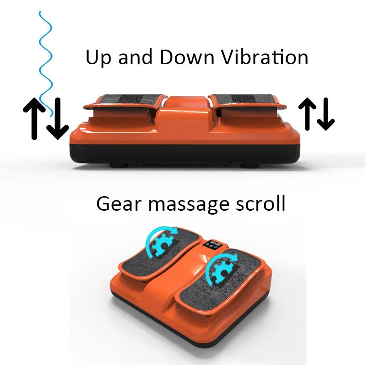 Multi Setting Electric Foot Power Leg Massager With Remote Control