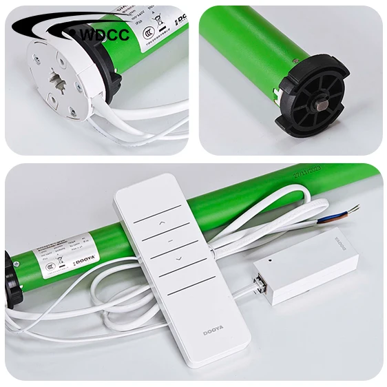 Smart Electronic Curtains Indoor Office Electric Motor Robot Open/Close with Plastic Material Curtain Tracks Accessories