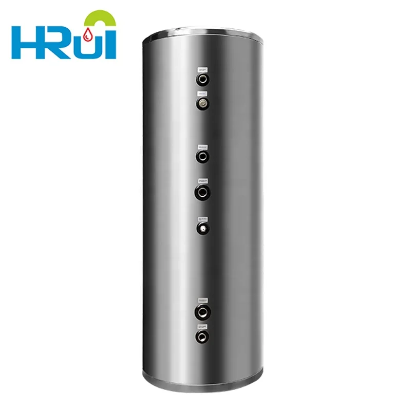 Family 250l Stainless Steel Heat Pump Solar Electric Boiler Hot Water Tank Insulated Boiler Hot Water Cylinder