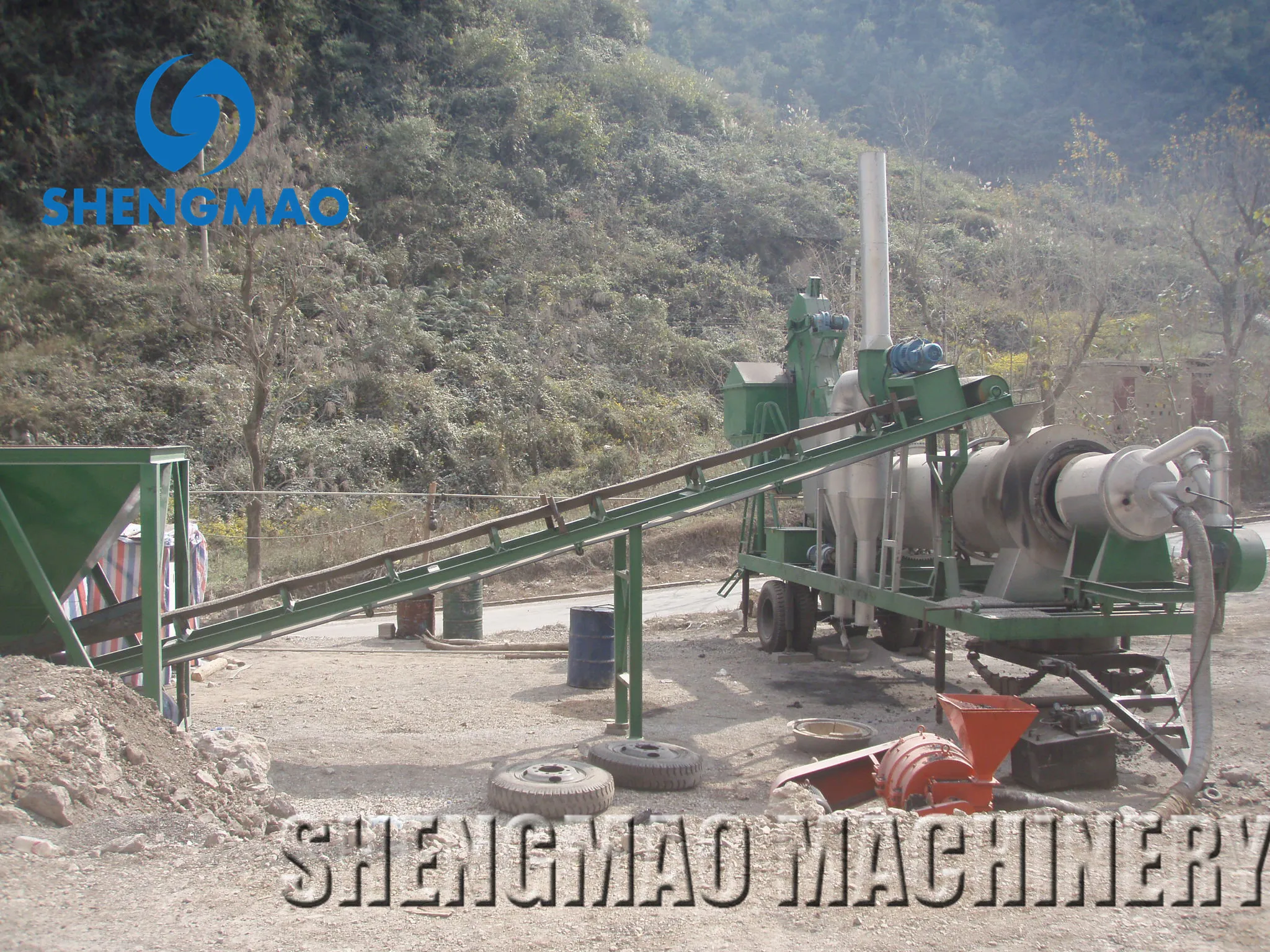 MDHB60 Mobile Asphalt Mixing Plant with Competitive Price