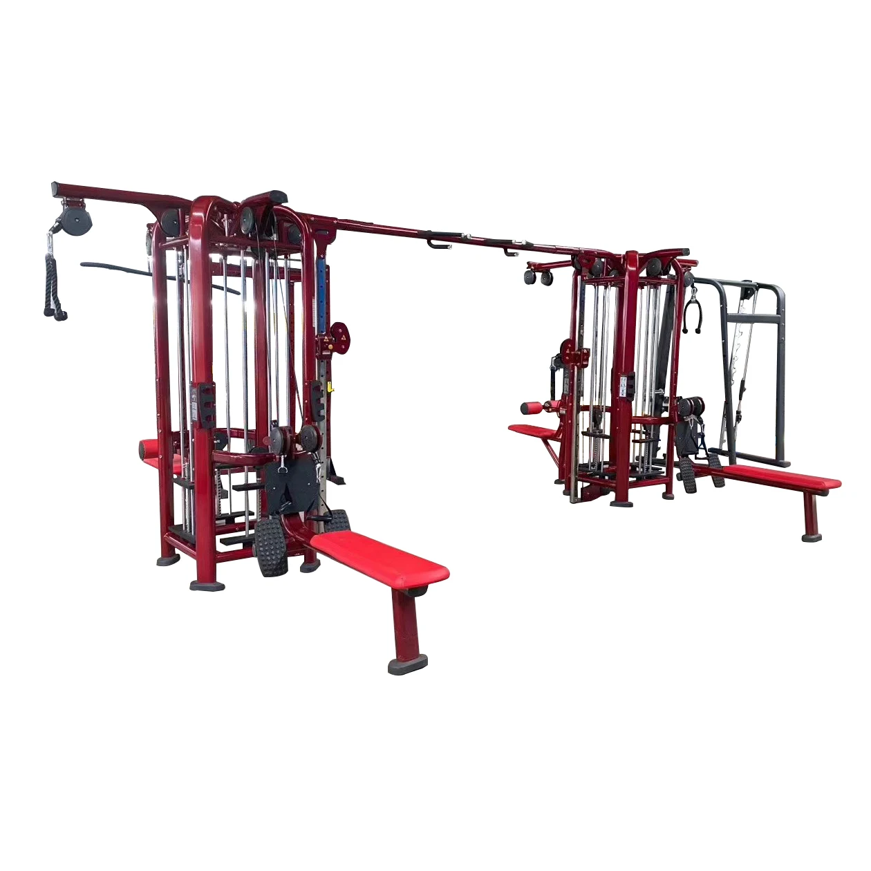 Commercial Home Multifunction Gym Multi Functional Station Gym Multi Jungle 8 Stations Indoor Sports Equipment