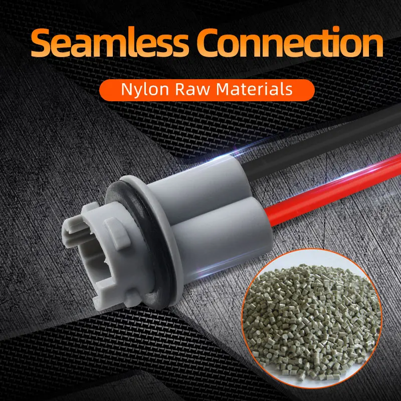 Car LED Bulb Turn Light Accessories Holder Base Socket T10 T15 W16W 194 168 Cable Adapter Harness Plug Connector W5W Waterproof