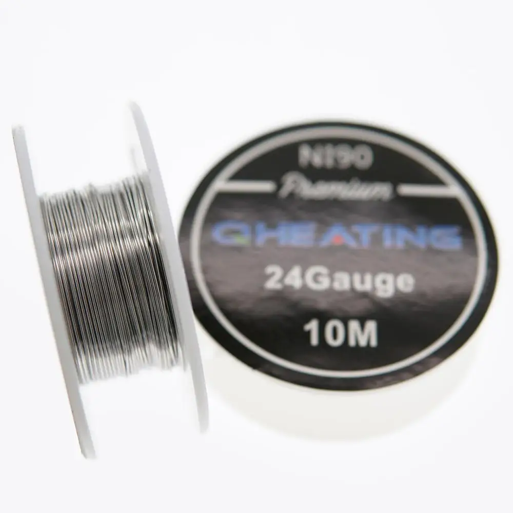
Hot selling in the market Huge Vape Heating wire Ni90 round heating wire 24ga fused clapton for rda 