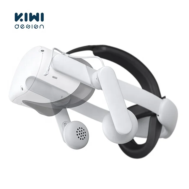 Роскошный ремешок на голову KIWI design On-ear Audio с наушниками для Meta/Oculus Quest 2