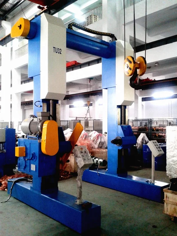 pvc coated steel wire rope extrusion line