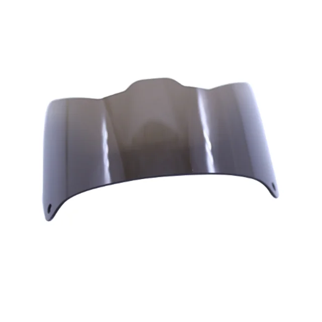 Factory price Injection American Football or Lacrosse Visor or Eye shield for Football Helmet with Clips and nuts