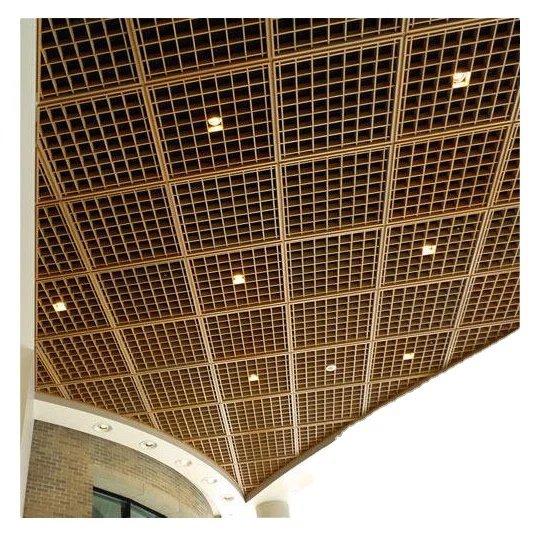 False Ceiling Best Price Suspended Metal Open Cell Grid Ceiling Tiles Design