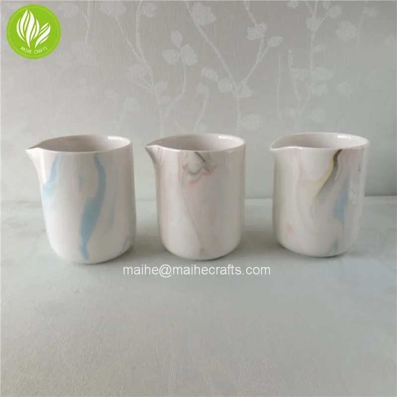 SPA massage marble candle vessels marble candle jar