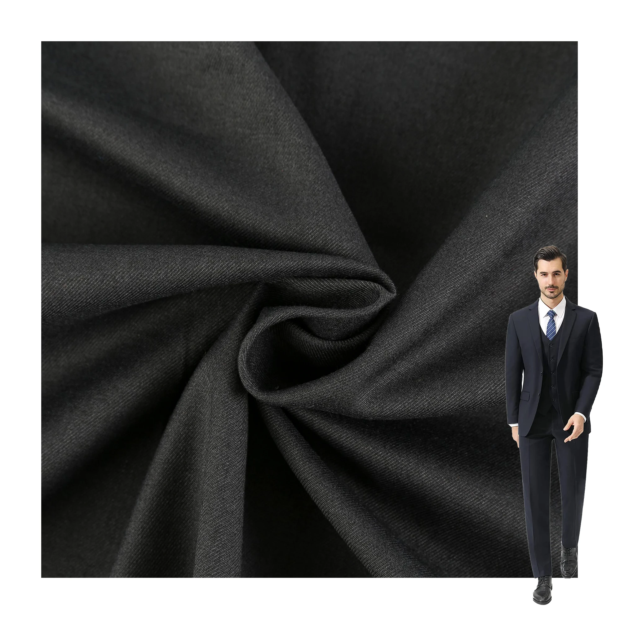 TR Fabric 80/20 Polyester Rayon Poly Viscose Thobe Robe TR Suiting Fabric