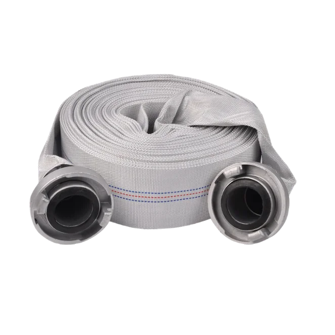 
Customized 10m 20 m 30m Pvc Rubber Fire Hose / canvas pipe for agriculture irrigation pipe 