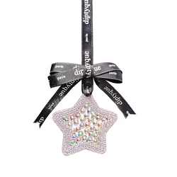 stars pendant in car pendant rearview mirror net red car decoration inlaid with diamond creativity
