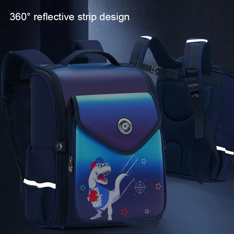 Customized Hot Selling Waterproof Breathable Cute Cartoon Children Student Schoolbag