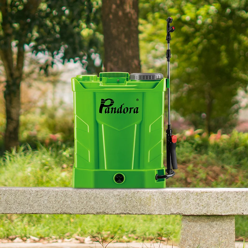 China 16L Battery Operated Knapsack Electric Power Sprayer 20L Garden Sprayer Steel PE Material Water Pumping Agricultural Use