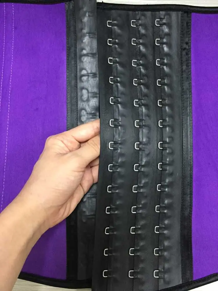  Высококачественные прочные крючки NANBIN 100% латексный корсет для талии узкий пояс