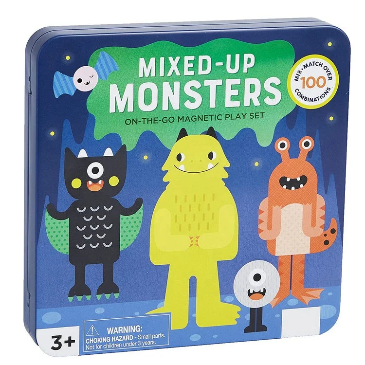 Mixed-Up Monsters On-The-Go Magnetic Play Set