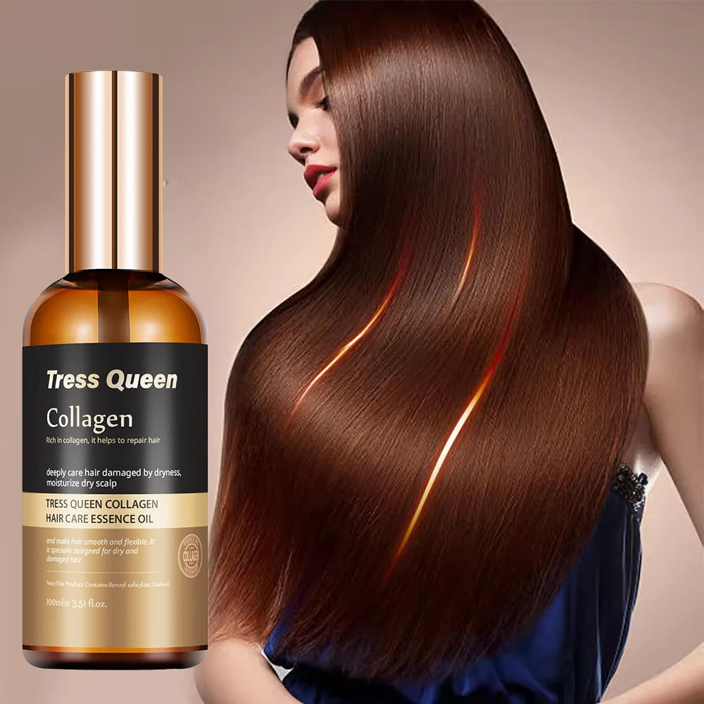 Natural organic Moisturizing Smoothing Fluffy hair essential hair oil for hair loss treatment and growth prevention