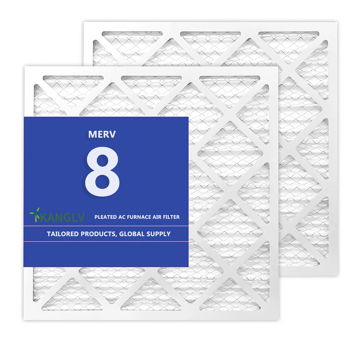 16*25*1 20*20*1 Cardboard bulk furnace filter Available In MERVs 8 10 11 12 air panel filter