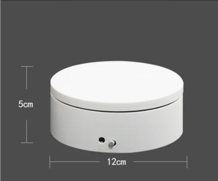 Turntable-BKL 12cm Remote control Photography 360 Turntable Electric Rotating Product Display rotary base
