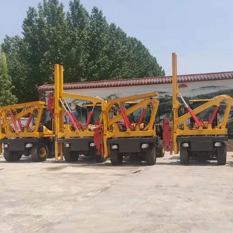 XDEM YD230 Highway Guardrail Post Hammer Diesel Hydraulic Road Fence Post Pile Driver for Sale