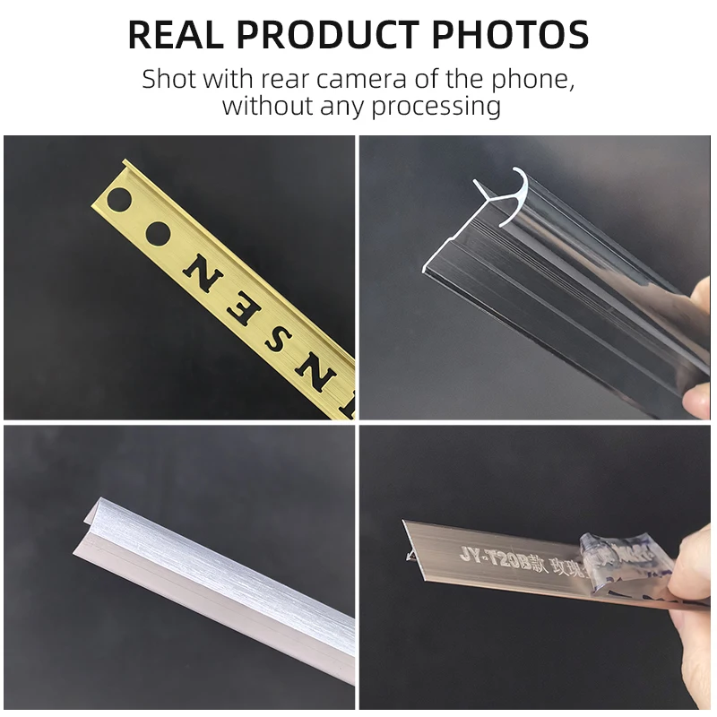 Factory Direct Ready to Ship Wall Floor Corner Tile Trim Free Sample Offer Aluminium L Shape Tile Trim
