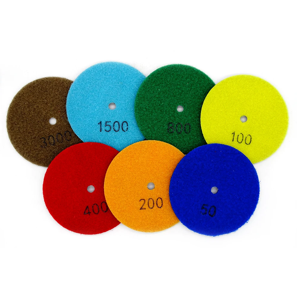 High Quality Polishing Pad,100MM Wet Diamond Marble Granite Concrete Polishing Pads