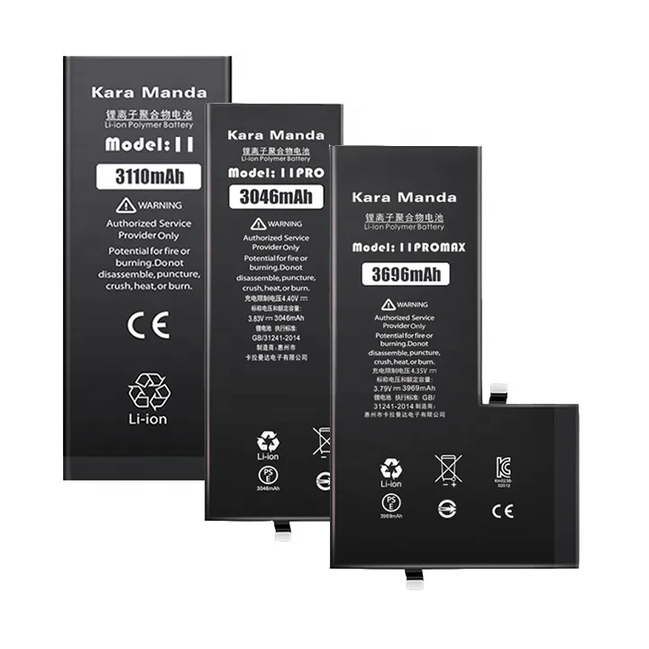  Фабрика OEM батареи сотового телефона для iphone 5 5s 5c 6 6s plus 7 8 X 11 аккумулятор оригинальная емкость Замена