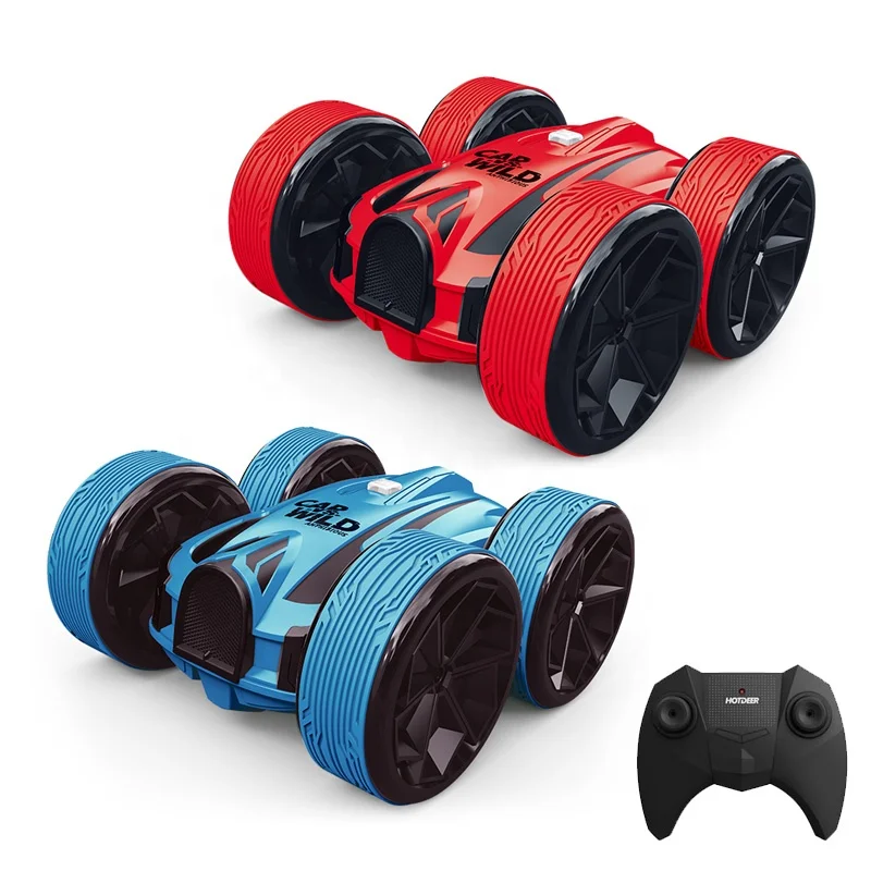 Double side stunt rc car hobby 2.4G remote conteol toys amphibious vehicles for sale