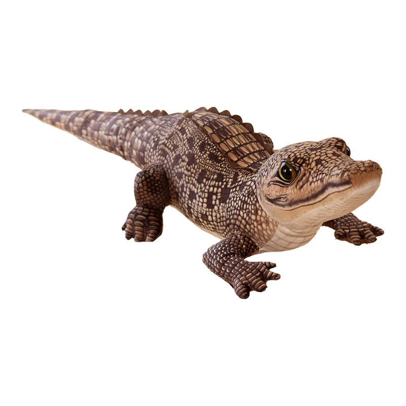 Linkbrand Giant 1m Simulation Crocodile Plush Stuffed Toy Lifelike Animal Toys Funny Gifts For Kids