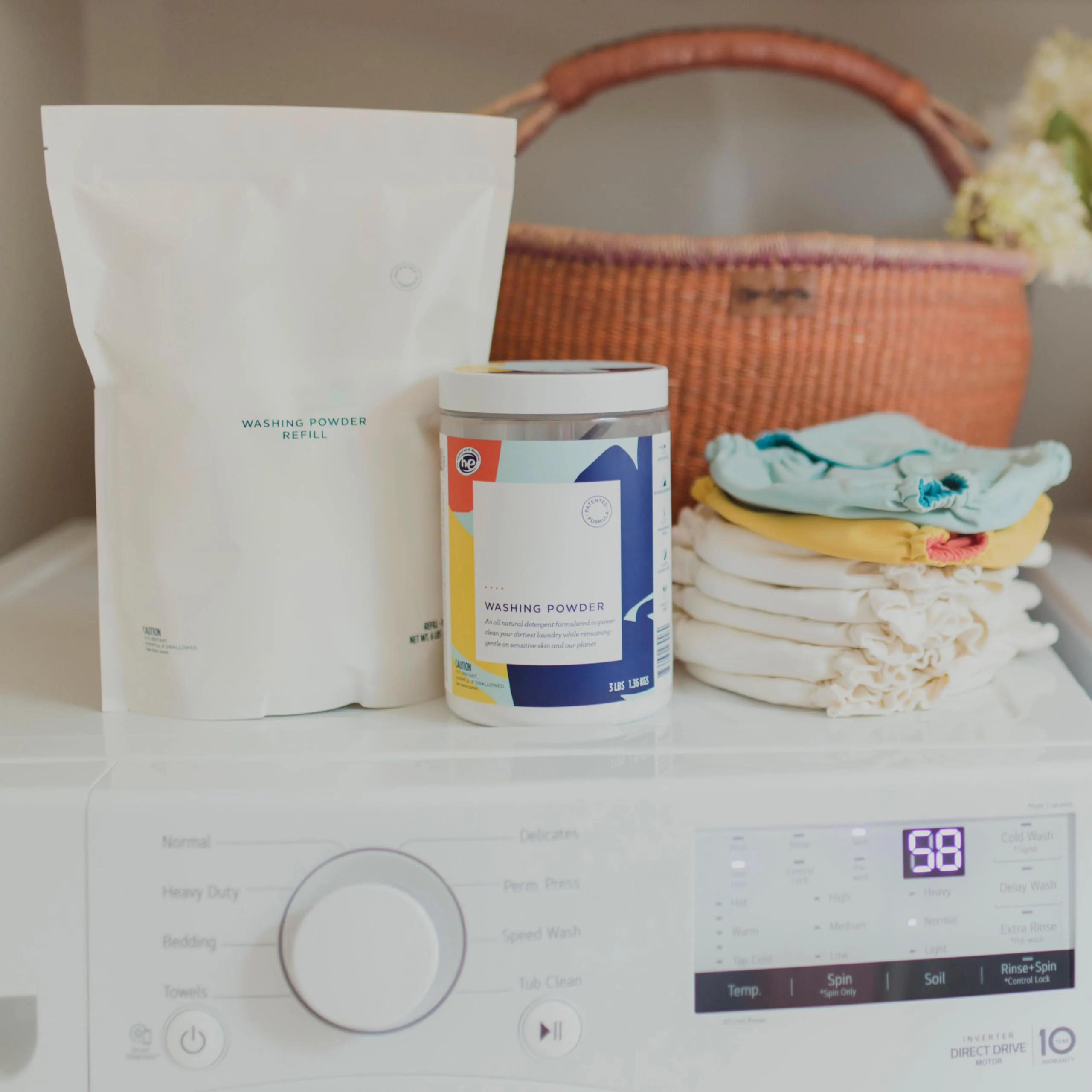 Wholesale Factory Direct Supplier Home Use Natural Machine Cleaner Wash Tablets Wash Cleaning Liquid Washing Powder