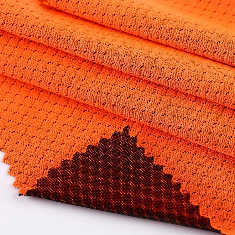 
wholesale 100% polyester stretch knitted jersey fabric sports sportswear mesh t shirt fabric 