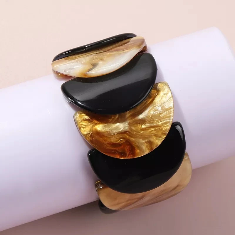 Factory Directly Bangle Bracelet Acetic Acid Resin Tortoise Amber Bangle