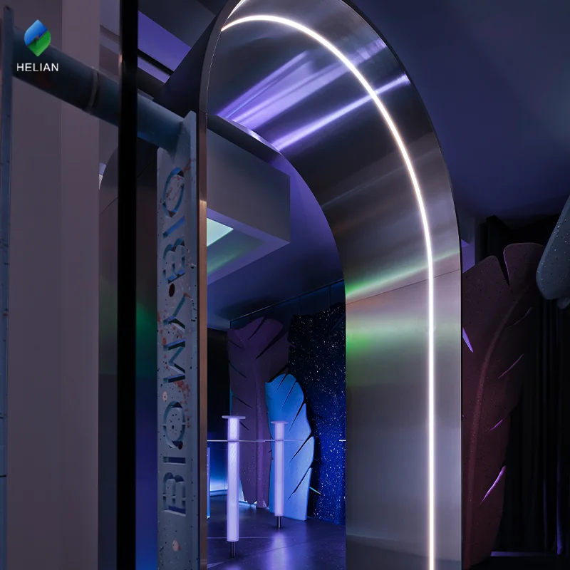 DC12V 24V rgb rgbw led neon flex integrated extrusion moulding silicone waterproof neon lights