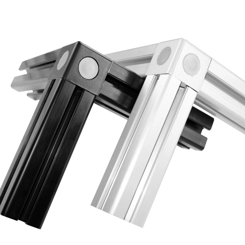 Cubic Three-sided connector for Aluminum extrusion profile frame 3 way  2 way aluminum connecting bracket