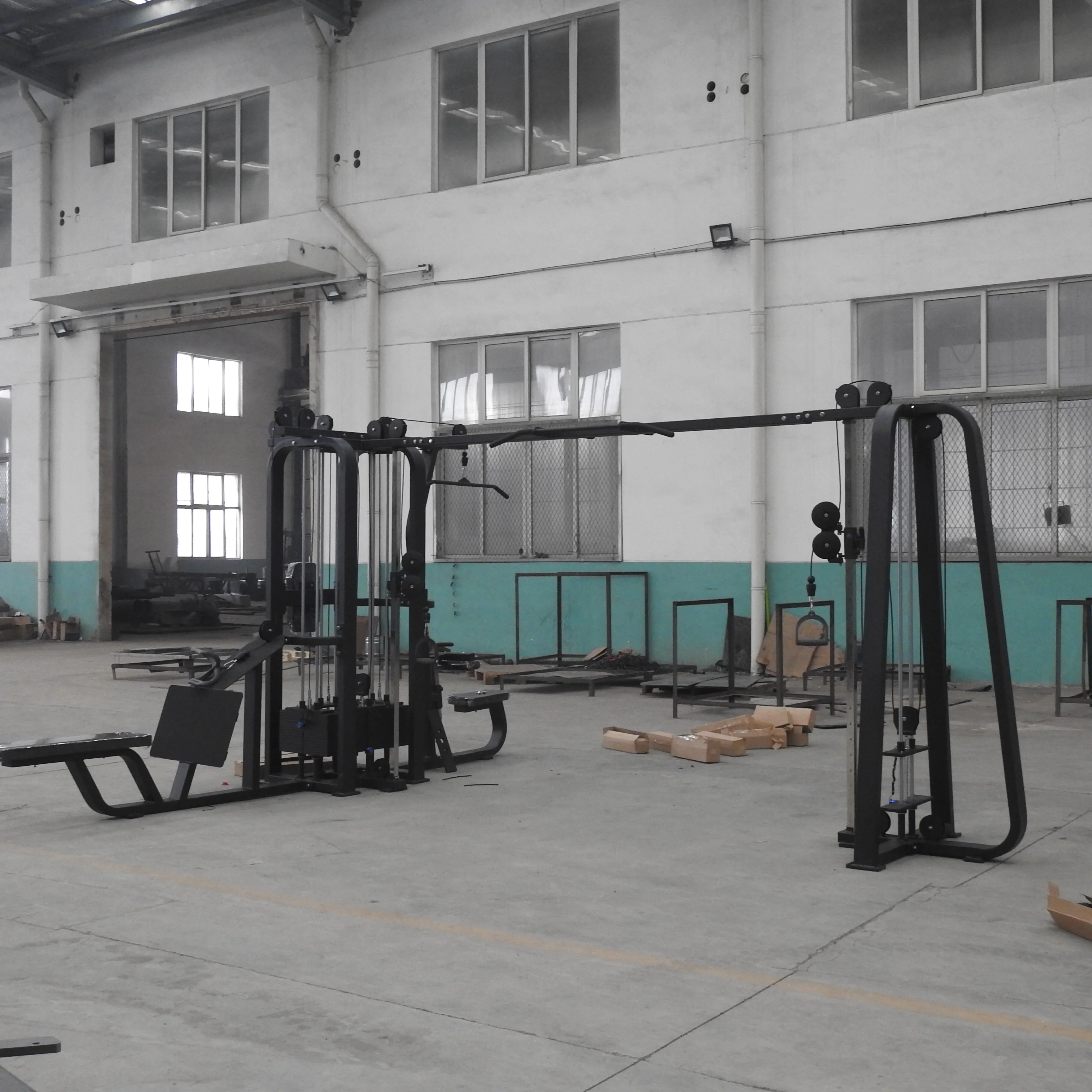 Professional Exercise Fitness Machine Commercial Gym Equipment Multi-functional Trainer 5 Station