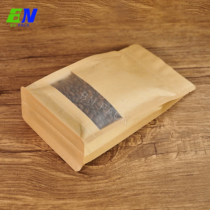 In Stock Custom Printed Flat Bottom Bag Box Bag Container Bag
