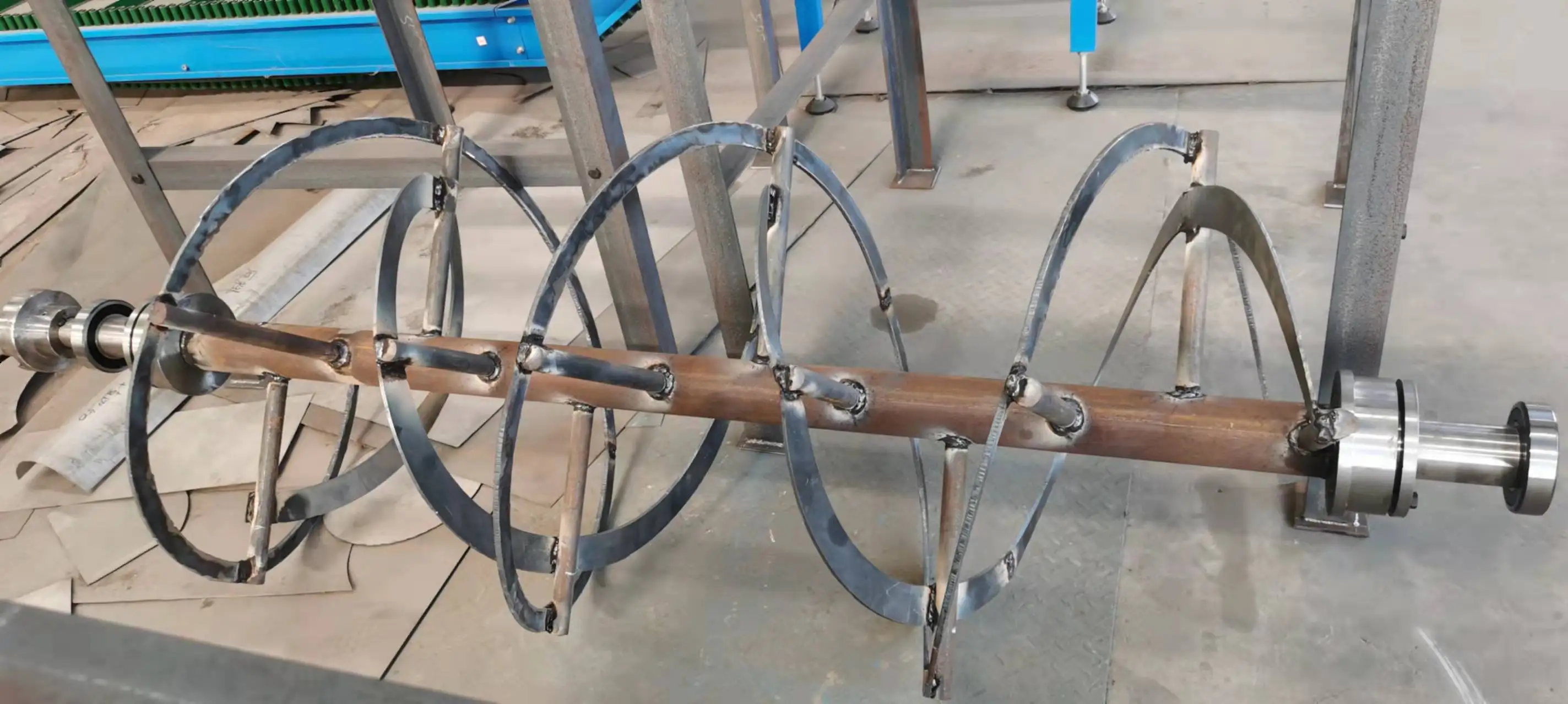 500KG/Batch animal feed mixer equipment  horizontal feed mixer poultry feed mixing machine