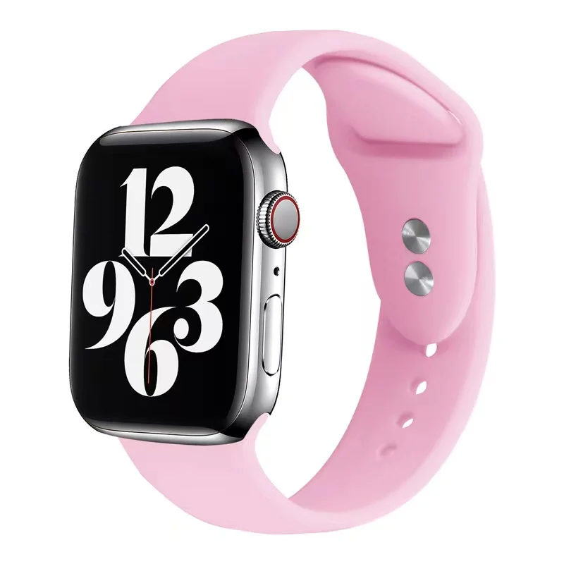 Классический сменный силиконовый ремешок для Apple Watch Band Series 6