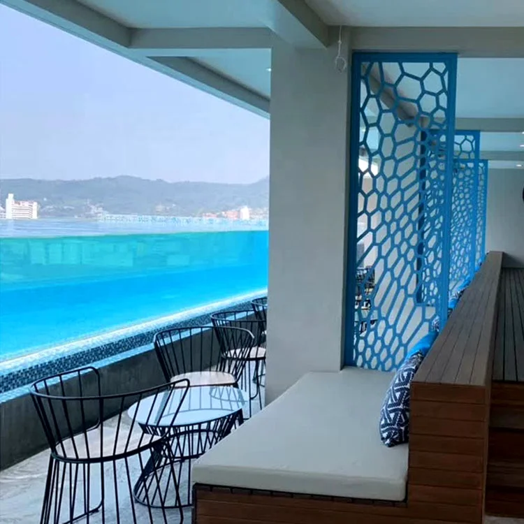 2022 Summer Hot Sale Customized Acrylic Swimming Pool Water Park Swimming Sports Indoor and Outdoor Use Anti-UV